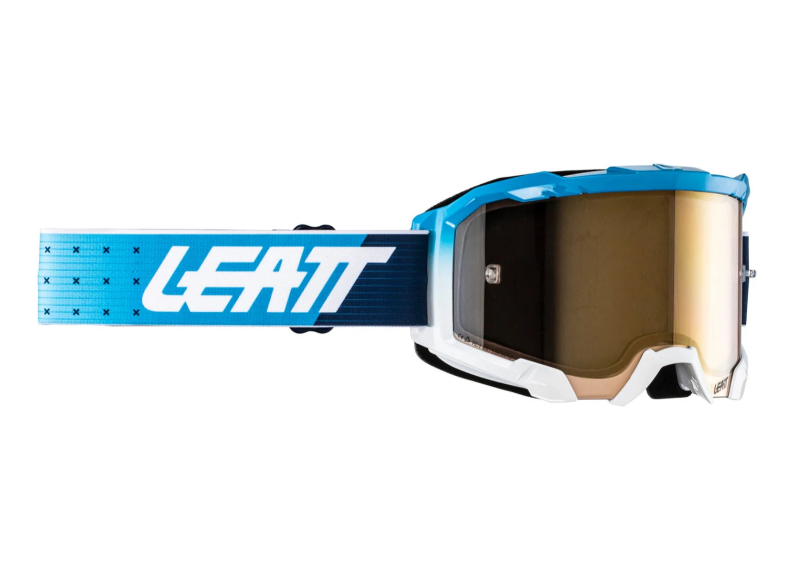 Мотокрос очила LEATT Velocity 4.5 Iriz Cyan Bronze UC 68%
